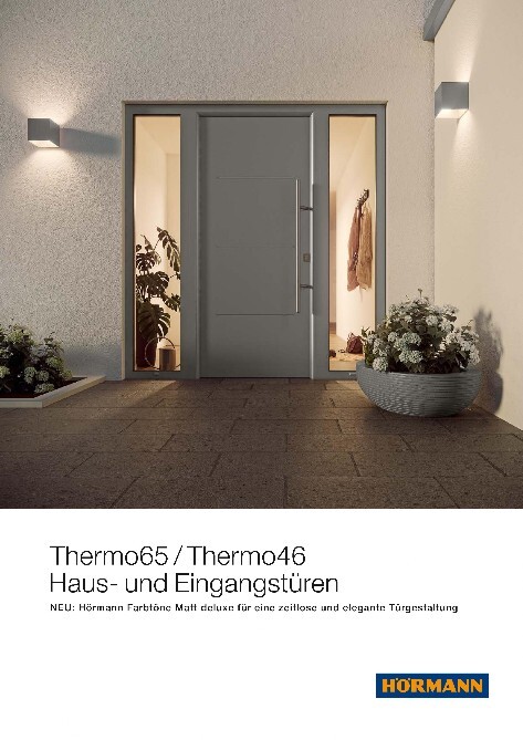 Haustür - Thermo-Eingangstüren